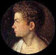 Giovanni Paolo Lomazzo Self-portrait oil painting artist